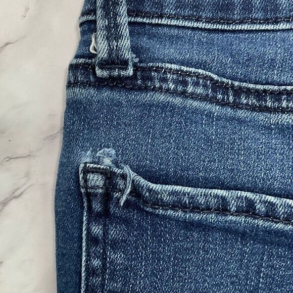 Lucky Brand Blue Custom Cutoff Denim Jean Shorts 6 28 in - Picture 3 of 6